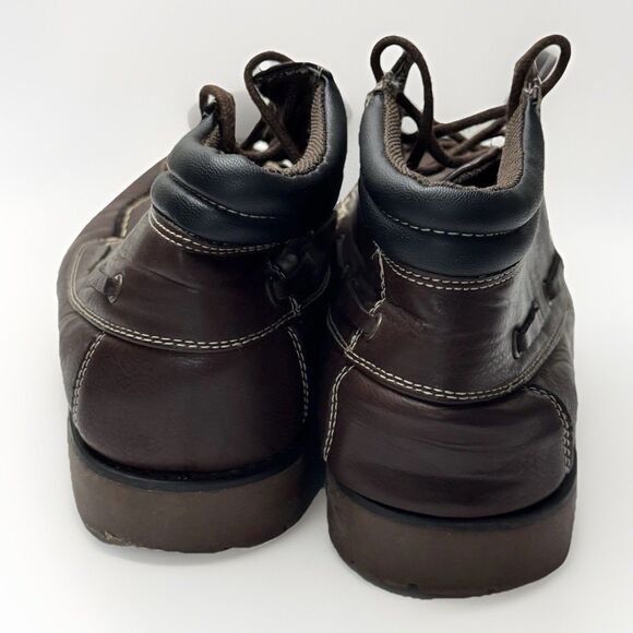 Size 9 - New Look Men’s Brown Moc Toe Ankle Boots main image 6